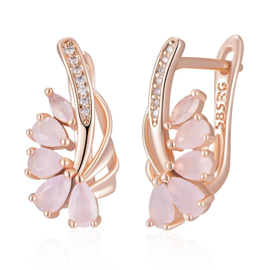 Huggies 585 Roségold – „Blush Elegance“ - Weserjuwel